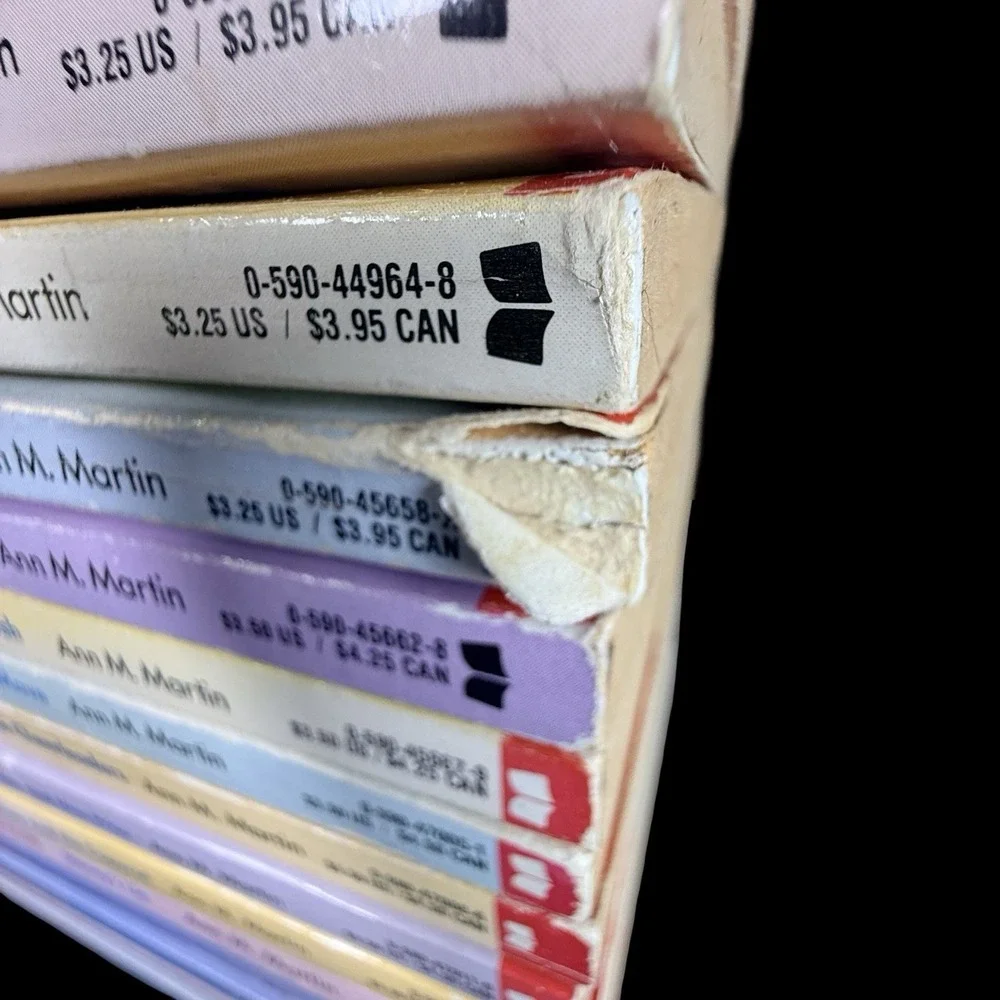 Baby-Sitters Club Little Sister Mixed Lot of 9 Vintage Scholastic Paperbacks‎